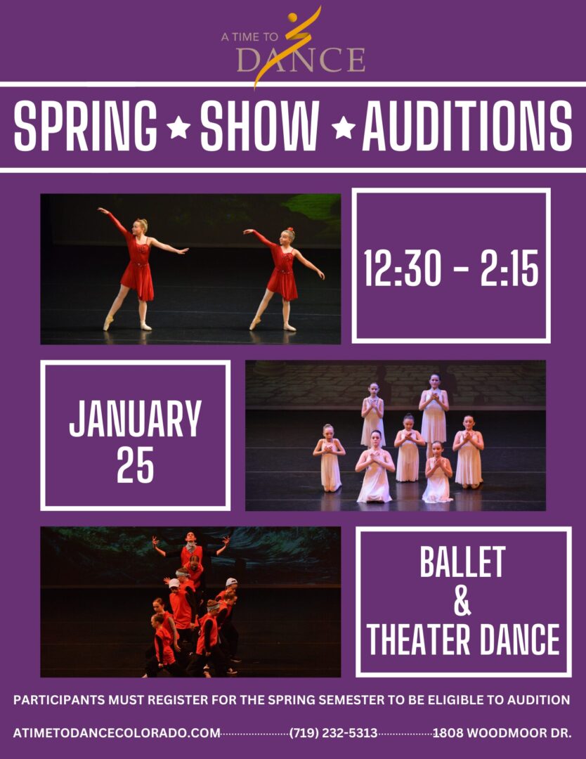 Spring Performance Auditions